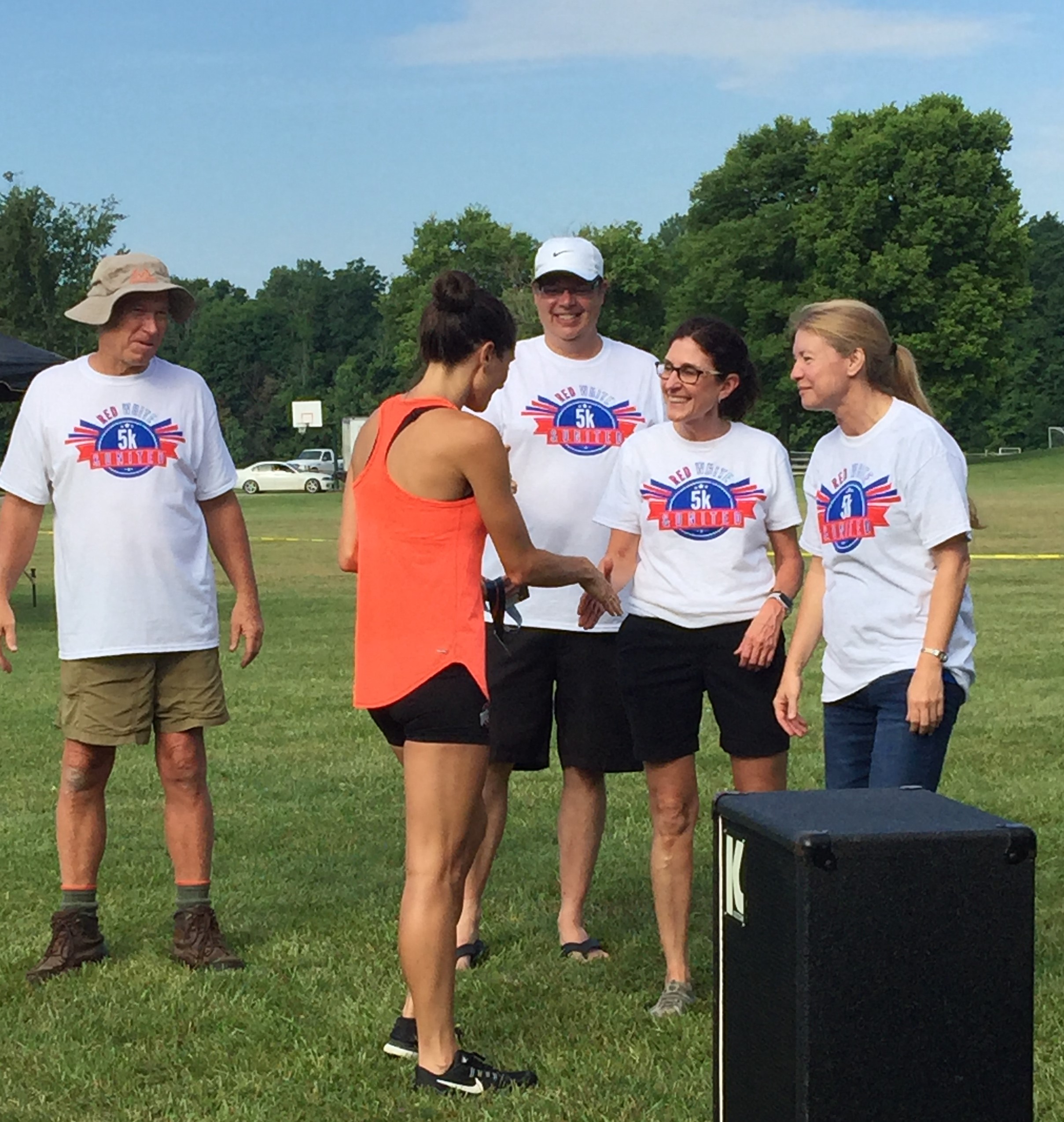 Awards Ceremony - Red, White & United 5k - United Way of Licking County Ohio - USA Race Timing & Event Management