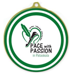 Race Finishers Medal - Pace With Passion in Pataskala, Ohio - 5k, 1 mile walk and kids fun run!